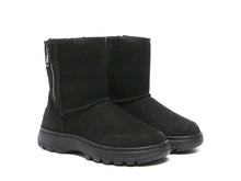 Load image into Gallery viewer, SALE. ALPINE SHORT ZIPPER ugg boots. FREE Worldwide Shipping.