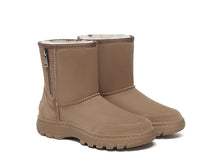 Load image into Gallery viewer, SALE. ALPINE SHORT ZIPPER ugg boots. FREE Worldwide Shipping.