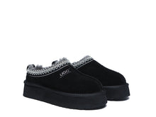 Load image into Gallery viewer, SALE. TAZZ platform slippers. FREE Worldwide Shipping.